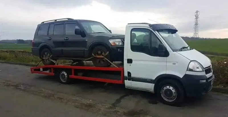 Farm 4x4 recovered for scrap in Cumbria